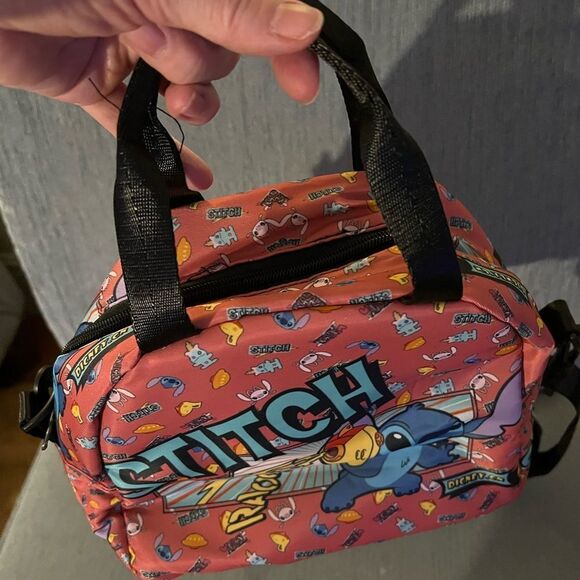Stitch Insulated Lunch Bag/Crossbody - Picture 6 of 12